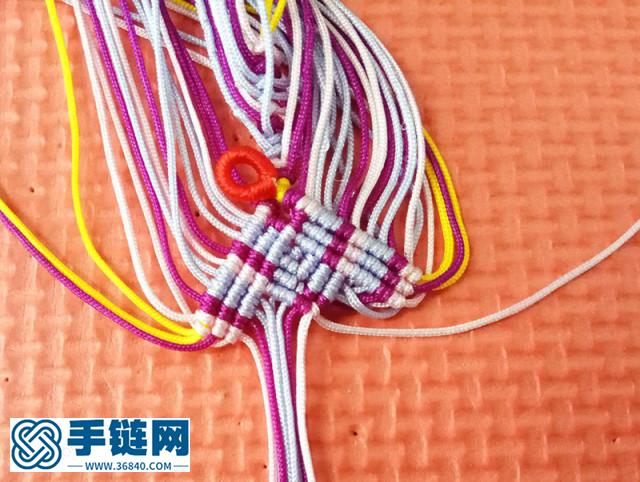 花朵粽子教程