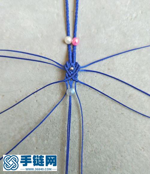 远志项链绳尾扣