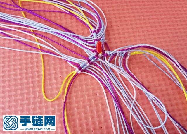 花朵粽子教程