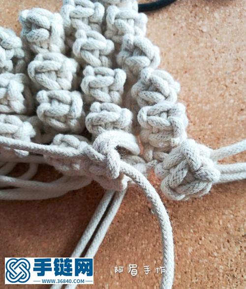 Macrame 圣诞树系列十方糖