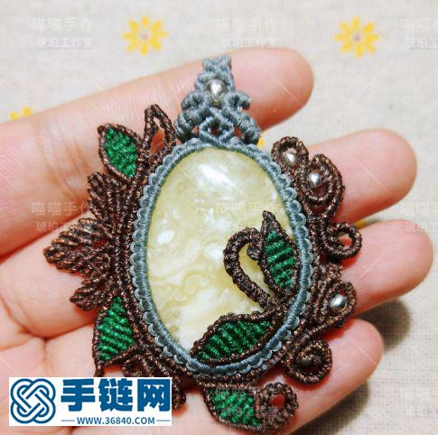 蜜蜡包石瑕疵处理