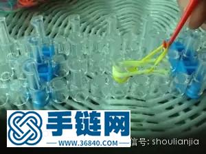 手工DIY橡皮筋手链