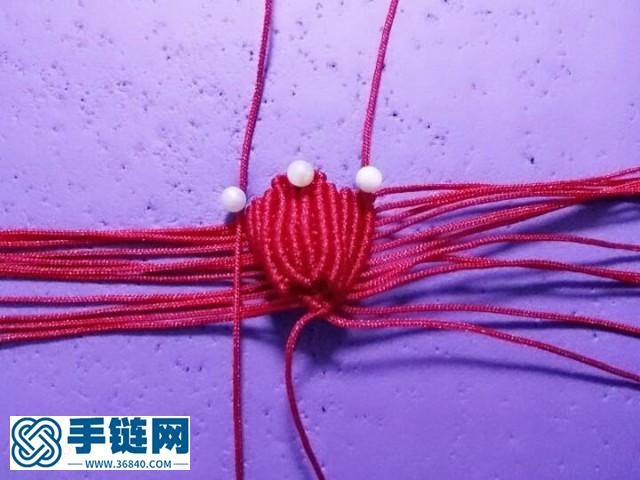 牡丹花花瓣第一层花瓣编法