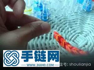 手工DIY橡皮筋手链
