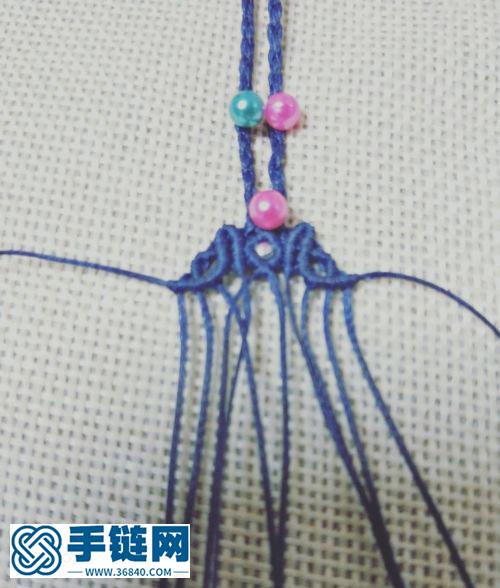 沉鱼项链绳尾扣