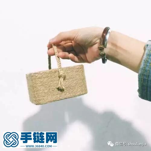 麻绳小篮子