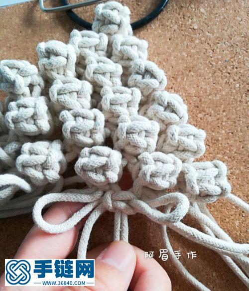 Macrame 圣诞树系列十方糖