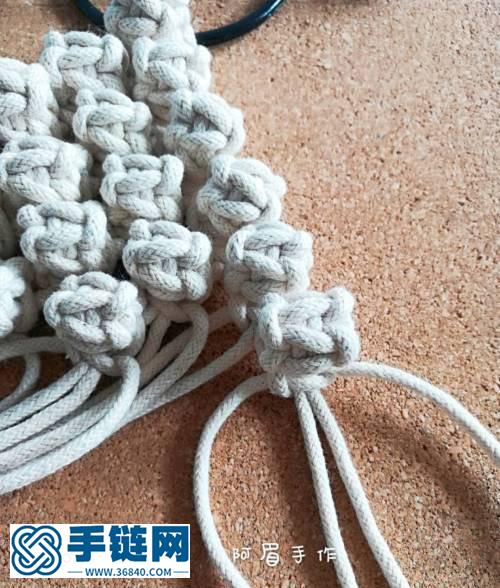 Macrame 圣诞树系列十方糖