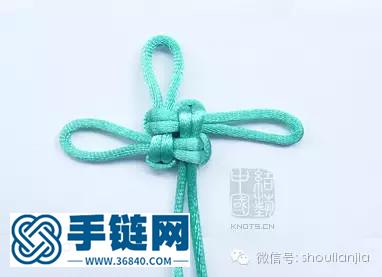 十字吉祥结的编法编制图文教程