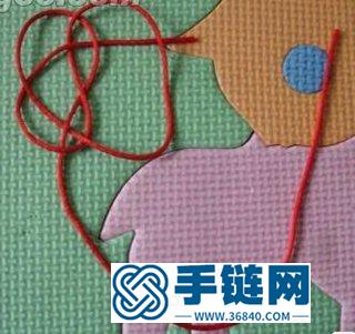 盘扣的编织 中国结手链diy教程