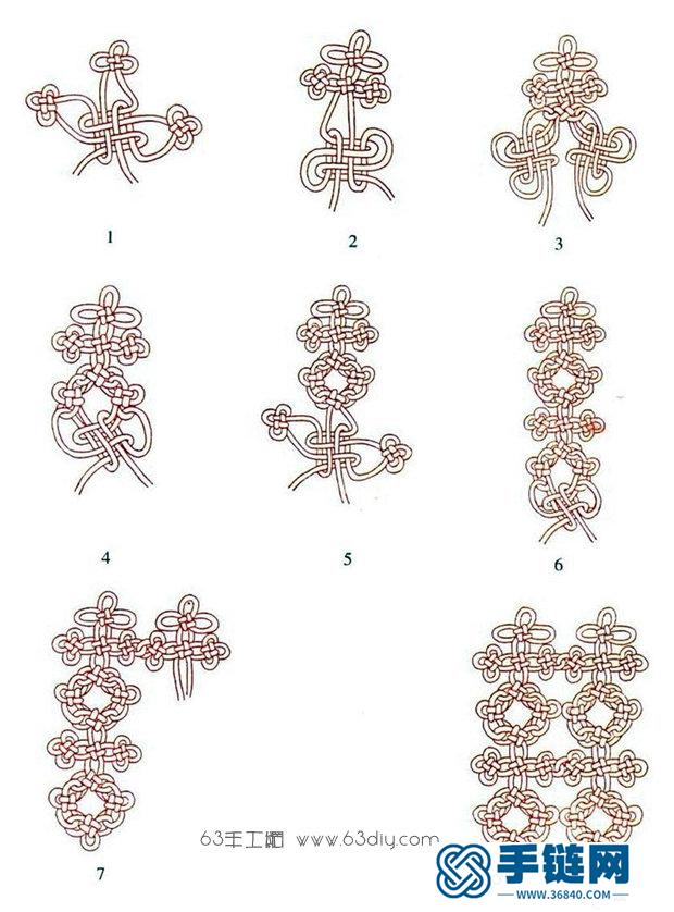 如何编中国结喜字 中国结双喜字编法