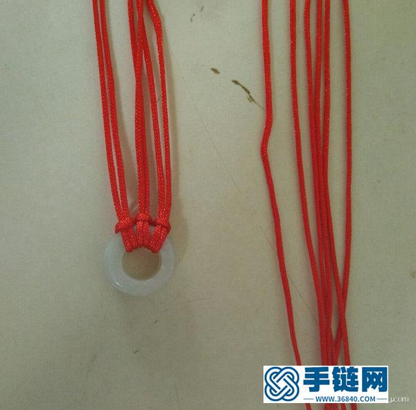 小清新中国结手链编织方法