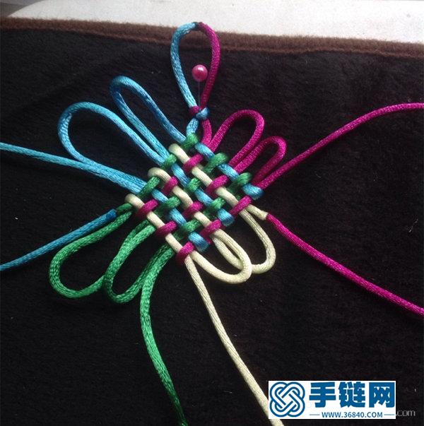 三回盘长结的编法教程