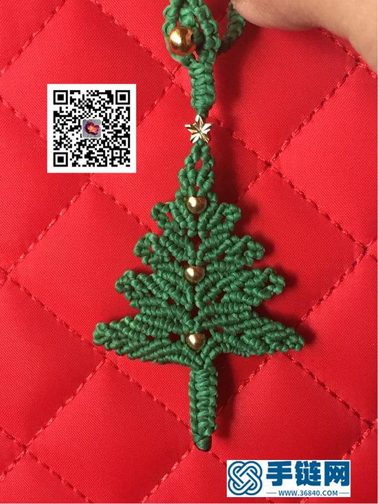 中国结圣诞树的编法