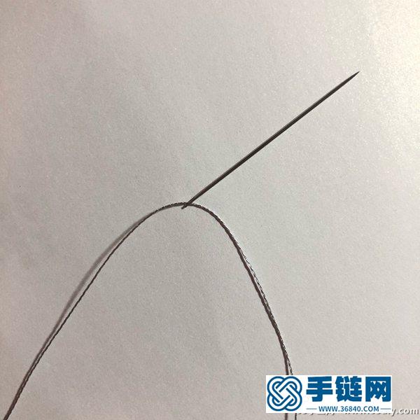 漂亮的平结手链的编法
