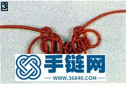 龙形结的编法 中国结编织教程