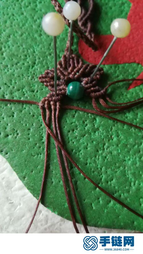 扁蜡项链尾扣的详细制作图解