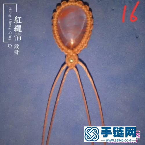 粉晶手绳的详细制作图解