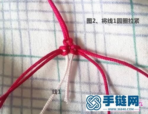 绳编棒棒糖耳饰的制作方法