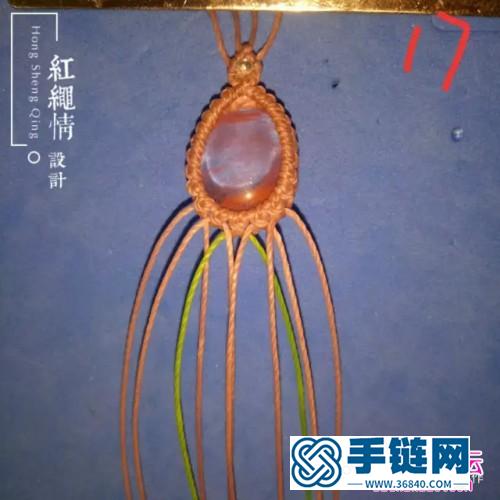 粉晶手绳的详细制作图解