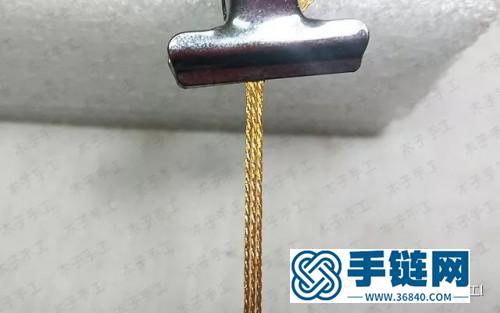 绳编闪亮皇冠戒指的详细制作步骤