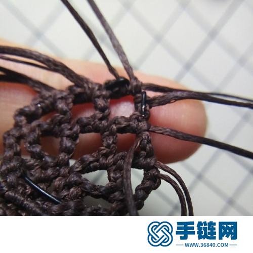 蜡线编制立体公主椅的详细制作图解