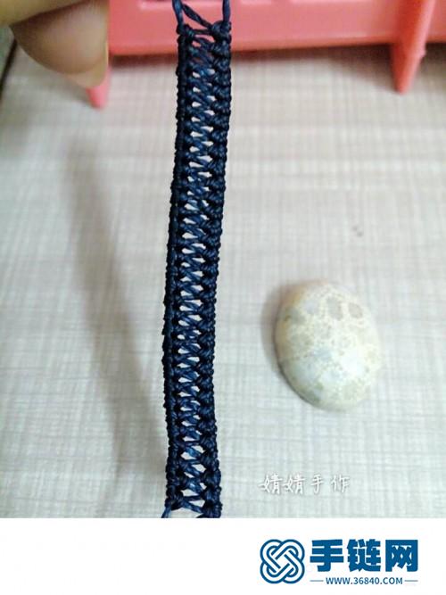 中国结圆蜡珊瑚玉项链的详细编制方法