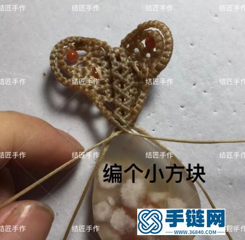 扁蜡樱花玛瑙毛衣链的详细制作图解