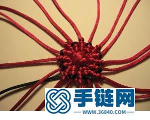 5号线编的草莓步骤图