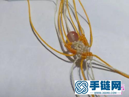 一步步教你南红珠斜卷结戒指的详细制作步骤图