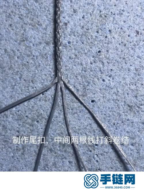 扁蜡桶珠锁骨链的详细制作图解