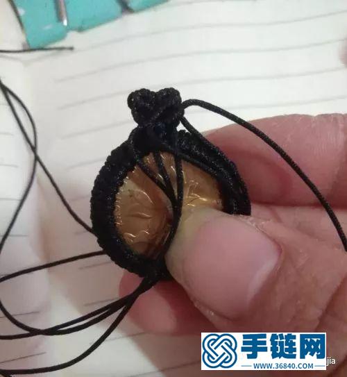 情侣款爱心钥匙扣的制作图解