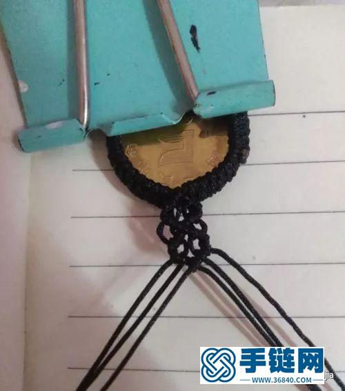 情侣款爱心钥匙扣的制作图解