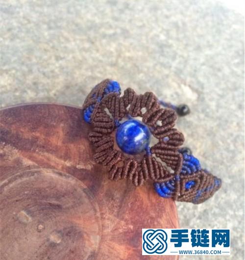 中国结玉线青金石手链的详细编制方法