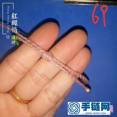 粉晶手绳的详细制作图解