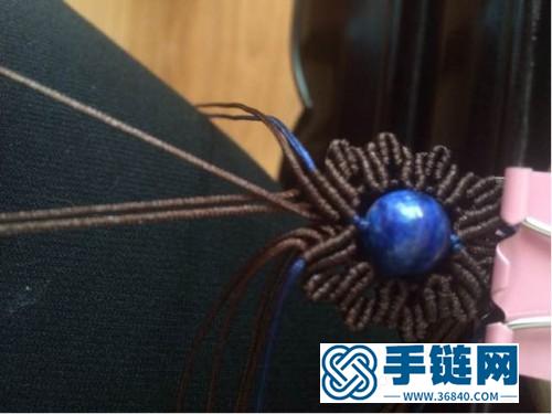 中国结玉线青金石手链的详细编制方法
