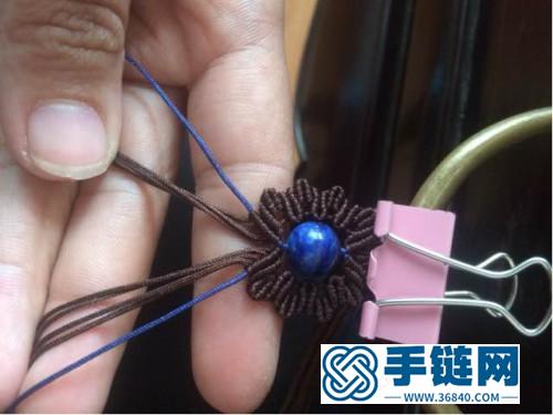 中国结玉线青金石手链的详细编制方法