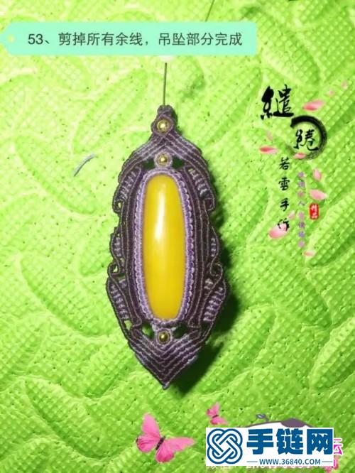 双色桶珠项链的详细制作图解