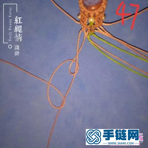 粉晶手绳的详细制作图解