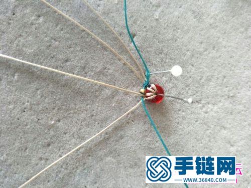 异国风串珠耳饰的详细制作图解