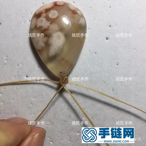 扁蜡樱花玛瑙毛衣链的详细制作图解