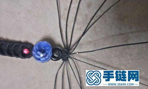 扁蜡山慈姑手链的详细编制方法