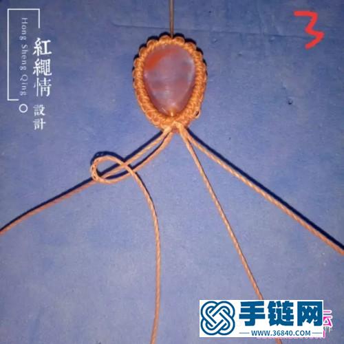 粉晶手绳的详细制作图解