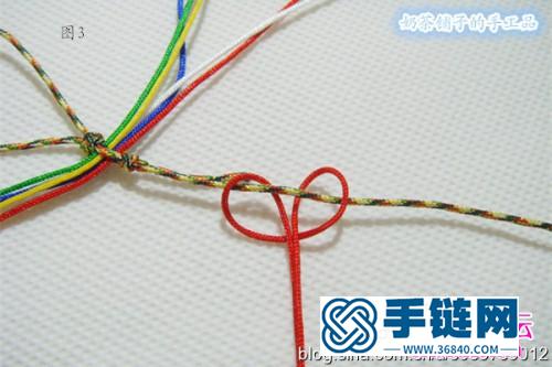 绳编多色转经筒挂件的方法教程