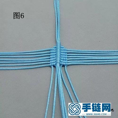 中国结爱心蝴蝶书签的详细制作图解