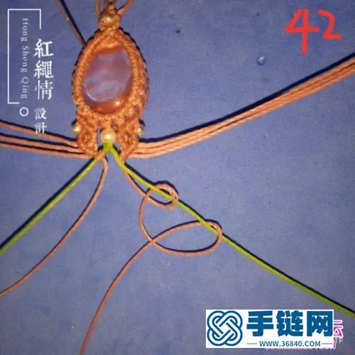 粉晶手绳的详细制作图解