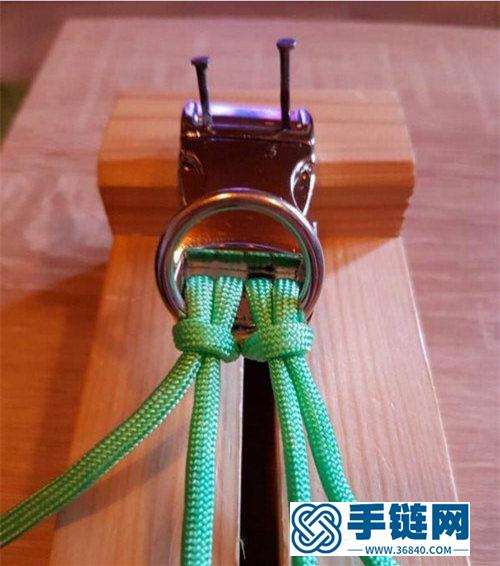 中国结伞绳花带的详细制作方法