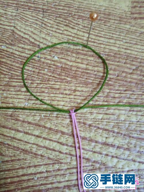 十里桃花手链的编织教程教程