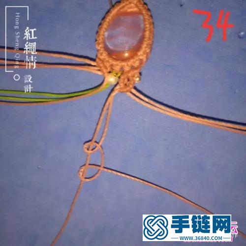 粉晶手绳的详细制作图解