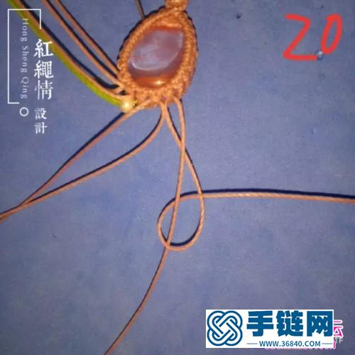 粉晶手绳的详细制作图解